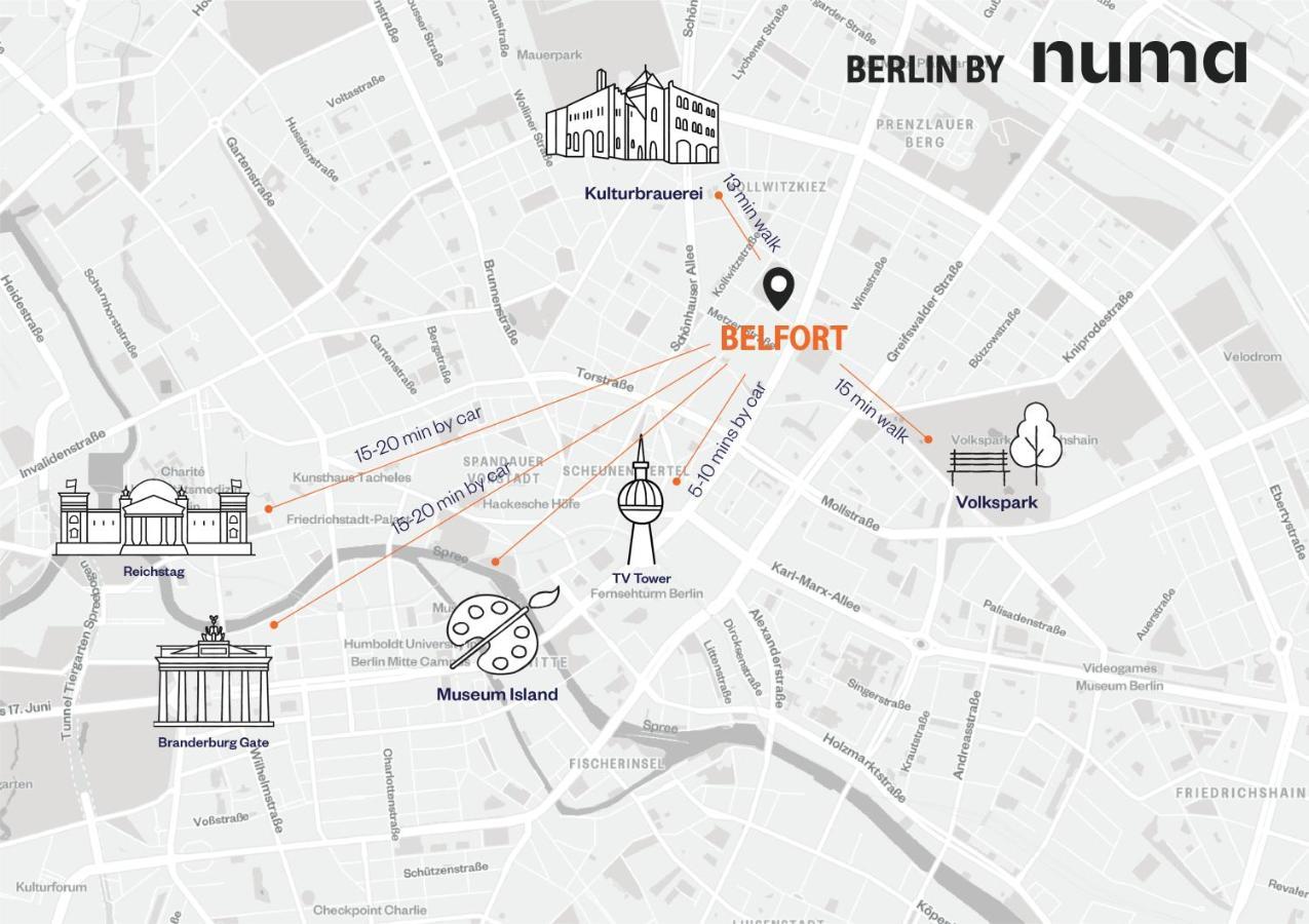 Numa Berlin Belfort Exterior foto